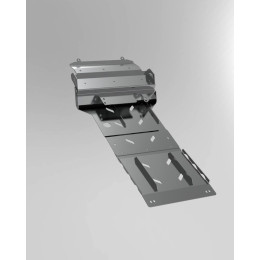 Мощная 4-х секционная защита низа Toyota Land Cruiser Prado 120 / 4Runner 215 / Lexus gx 470 