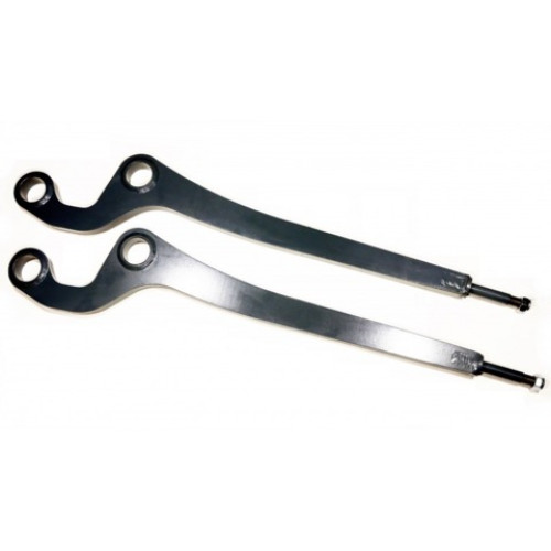 Продольные рычаги передней подвески УАЗ для установки мостов Ниссан Патрол 60/61 под лифт +50 мм (комплект 2 штуки) из массива