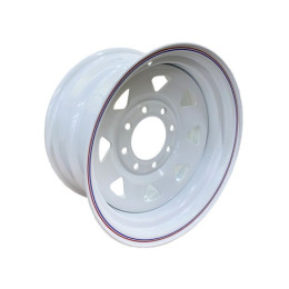 Диск колесный стальной штампованный ORW 131W, 8x165.1, 17x9, ET0, ЦО 121, Белый