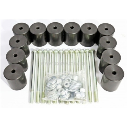 Комплект бодилифт (лифт кузова) УАЗ Хантер (50 мм) капролон 12шт.