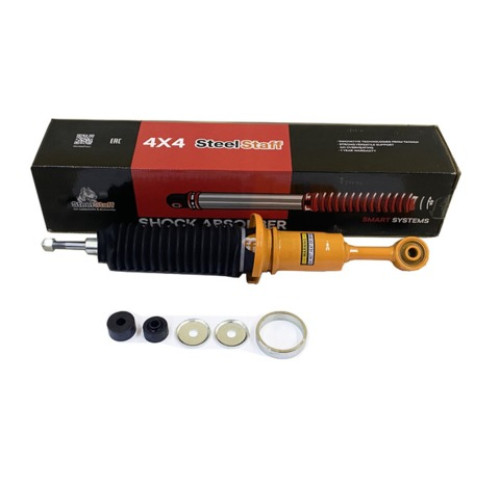Амортизатор SteelStaff передний Toyota Hilux 2005-2014, 2015+, Prado 120/150, FJ Cruiser (лифт 0-50 мм Foam Cell)