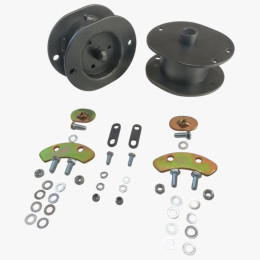 Проставки «ПРОТОТИП» (прототип.су) на задний пневмо баллон Toyota Land Cruiser Prado 150/GX460 под лифт 2-3 дюйма