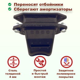 Проставки задних отбойников 30 мм