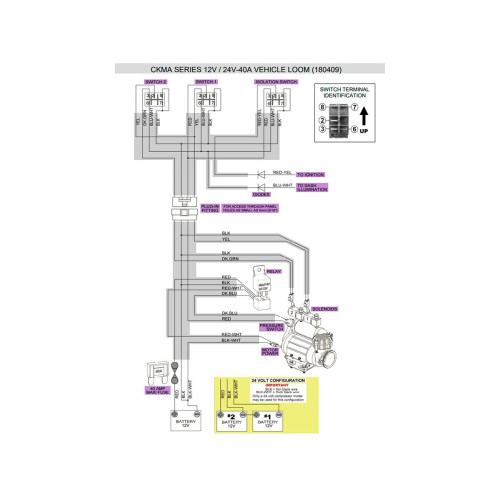 Компрессор ARB для управления блокировками 12V