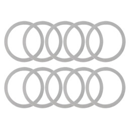 Регулировочные шайбы главной пары Dana, Chrysler, Ford, GM и тд  в том числе 9.5"  Toyota  