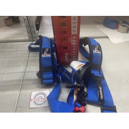 Dragonfire 4-х точечные ремни безопасности (грязевые) 2" синие -оригинал! 