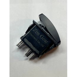 Переключатель (кнопка) ВКЛ/ВЫКЛ, зеленый, ЗАДНЯЯ БЛОКИРОВКА