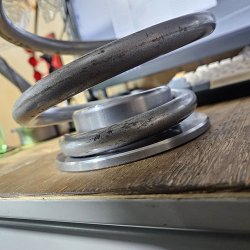 Проставки «ПРОТОТИП» (прототип.су) для перехода с пневмоподвески на пружины Toyota Land Cruiser Prado 120/GX470, 4Runner (2шт)