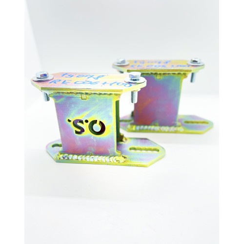  Проставки жестких отбойников (на раме) перед Toyota Land Cruiser 80, 105, зад Toyota Prado 78, лифт 4-5-6 дюймов, 100 mm