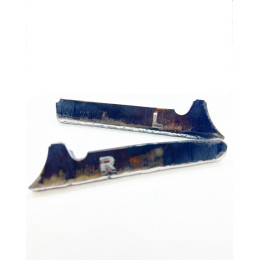 Пластины - усилители чулка (шейки кулака) переднего моста Toyota Land Cruiser 80, 105