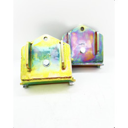 Проставки задних жестких отбойников (на раме) Toyota Land Cruiser 200, лифт 2-3 дюйма, 60 mm