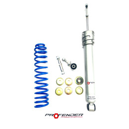 Демпфер рулевой Profender 4х4 с возвратной пружиной для  Nissan Patrol Y61 2000+  (ухо-ухо)