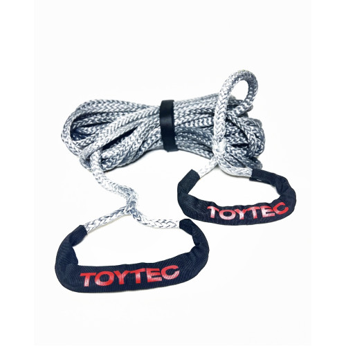 Усиленный заплетенный удлинитель для лебедки синтетический диаметр 10 мм длина 20 метров