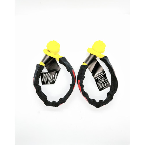 Софт шакл TOYTEC (2 шт) максимальная разрывная нагрузка 11000 кг, D8мм в защитном рукаве