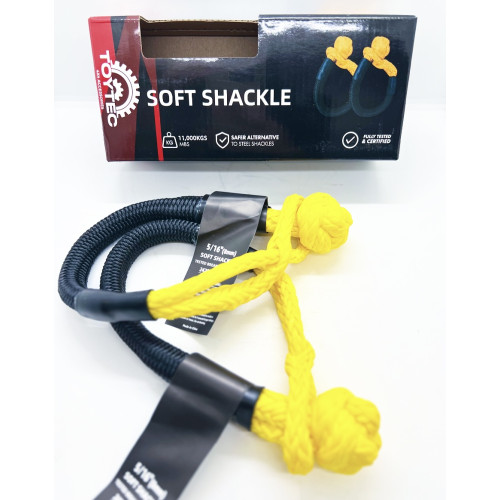 Софт шакл Diamond braid TOYTEC (2 шт) максимальная разрывная нагрузка 11000 кг, D8мм 