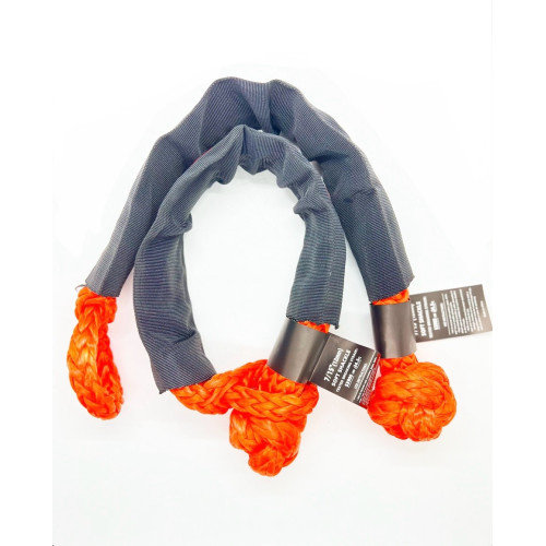 Софт шакл TOYTEC (2 шт) максимальная разрывная нагрузка 24000 кг, D12мм  в защитном рукаве