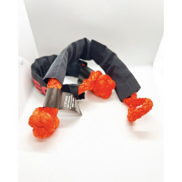 Софт шакл TOYTEC (2 шт) максимальная разрывная нагрузка 24000 кг, D12мм  в защитном рукаве