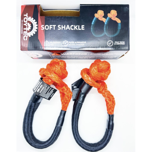Софт шакл Diamond braid TOYTEC (2 шт) максимальная разрывная нагрузка 24000 кг, D12мм 