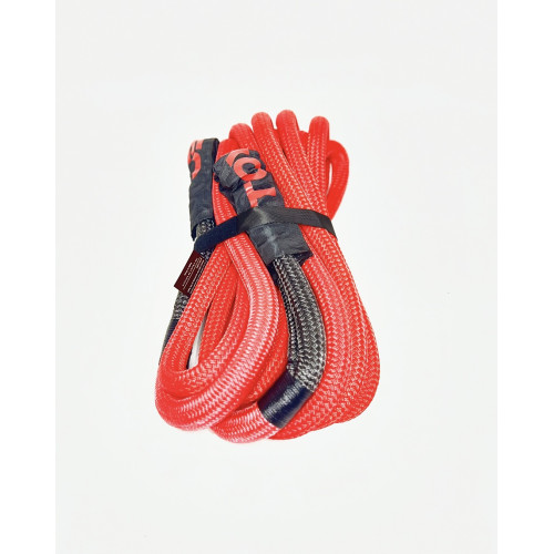 Кинетический трос TOYTEC (динамическая стропа, кинетическая веревка) 9 метров 22мм (7/8 дюйм) рабочая нагрузка 10800 кг растяжение 30%