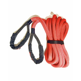 Кинетический трос TOYTEC (динамическая стропа, кинетическая веревка) 9 метров 22мм (7/8 дюйм) рабочая нагрузка 10800 кг растяжение 30%