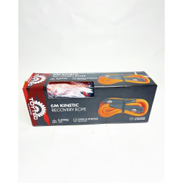 Кинетический трос TOYTEC (динамическая стропа, кинетическая веревка) 6 метров 19мм (3/4 дюйм) рабочая нагрузка 8300 кг растяжение 30%