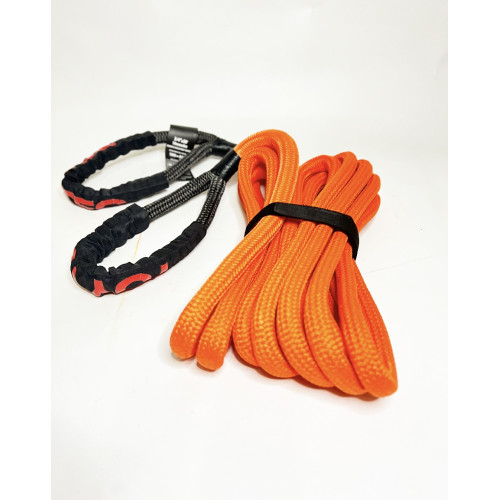 Кинетический трос TOYTEC (динамическая стропа, кинетическая веревка) 9 метров 19мм (3/4 дюйм) рабочая нагрузка 8300 растяжение 30%