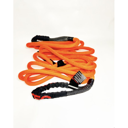 Кинетический трос TOYTEC (динамическая стропа, кинетическая веревка) 9 метров 19мм (3/4 дюйм) рабочая нагрузка 8300 растяжение 30%