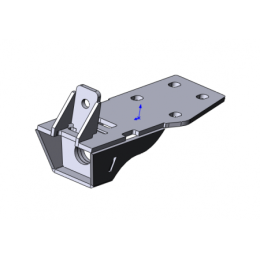 Дроп-бокс TOYTEC Nissan Patrol Y61 под лифт 3"-6" (черный)