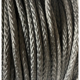 Трос для лебёдки синтетический TOYTEC 10 мм серый на отрез от 1 метра 