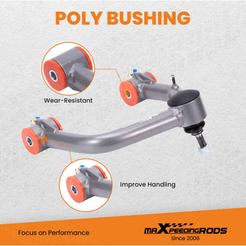 Верхние усиленные передние рычаги под лифт 2"-4" Toyota Prado 120\ 150 \ 4runner 