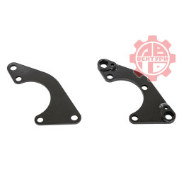 Кронштейн переноса генератора универсальный Lada 4x4 Нива 21214 без кондиционера, без ремня (2007+) 