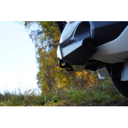 Бампер РИФ силовой передний Mitsubishi Pajero Sport 2015-2020 дизель под площадку для лебёдки RIFPS3-33003