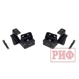 Бампер РИФ силовой передний Mitsubishi Pajero Sport 2015-2020 дизель под площадку для лебёдки RIFPS3-33003