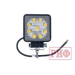Светодиодная фара рабочего света РИФ 107 мм 27W
