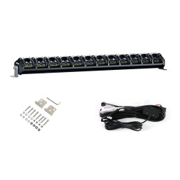 Светодиодная фара комбинированного света AURORA 762 мм 372W LED с RGB подсветкой