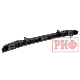 Бампер РИФ силовой задний УАЗ Буханка с фонарями, калиткой, возможностью установки фаркопа, стандарт