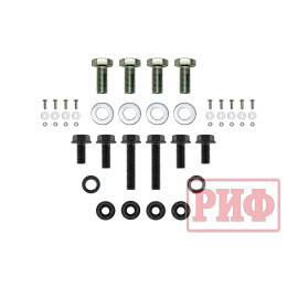 Бампер РИФ задний силовой/защита штатного бампера TANK 400 c квадратом под фаркоп