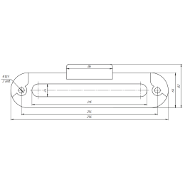 Клюз лебедки для стального троса