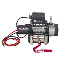 Лебёдка  автомобильная электрическая 12V Runva 5000  lbs 2268 кг