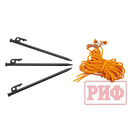 Маркиза автомобильная РИФ веерная, безопорная 2,3х2 м (правая)