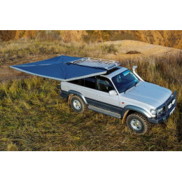 Маркиза автомобильная РИФ веерная, безопорная 2,3х2 м (правая)