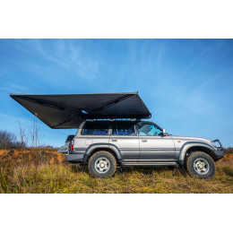 Маркиза автомобильная РИФ веерная, безопорная 2,3х2 м (правая)