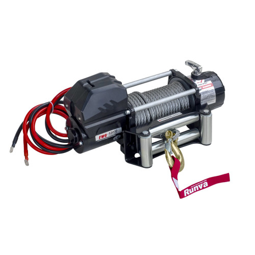 Лебёдка автомобильная электрическая 12V Magnum 12000 lbs 5443 кг (стальной трос)