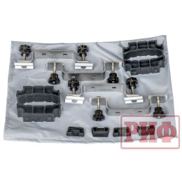 Палатка на крышу автомобиля РИФ Hard RT03-165, корпус белый, тент серый