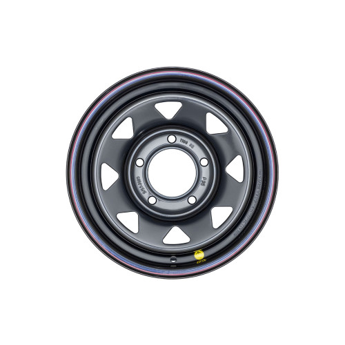 Диск усиленный ВАЗ НИВА стальной черный 5x139,7 6,5xR15 d98,5 ET+35 (треуг.)