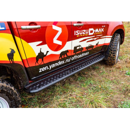 Пороги РИФ силовые Isuzu D-MAX (2012-2019)