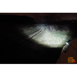 Светодиодная фара дальнего света РИФ 147х152х72 мм 27W LED