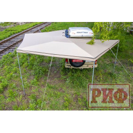 Маркиза автомобильная РИФ веерная 2,5х2,5 м (левая)