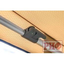 Маркиза автомобильная РИФ комбинированная (прямоугольная с веерной частью) 2,5 х2.5м (левая)