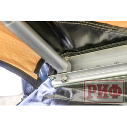 Маркиза автомобильная РИФ комбинированная (прямоугольная с веерной частью) 2,5 х2.5м (левая)